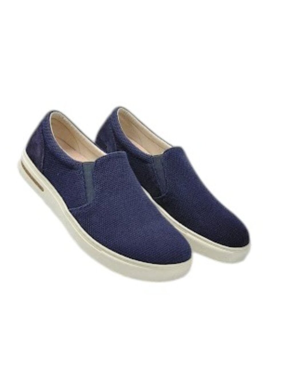 BIRKENSTOCK Oswego Canvas Slip On Sneakers Navy Blue Men’s 10 EU 43 Regular NWOB